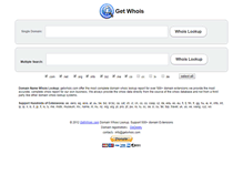 Tablet Screenshot of getwhois.com